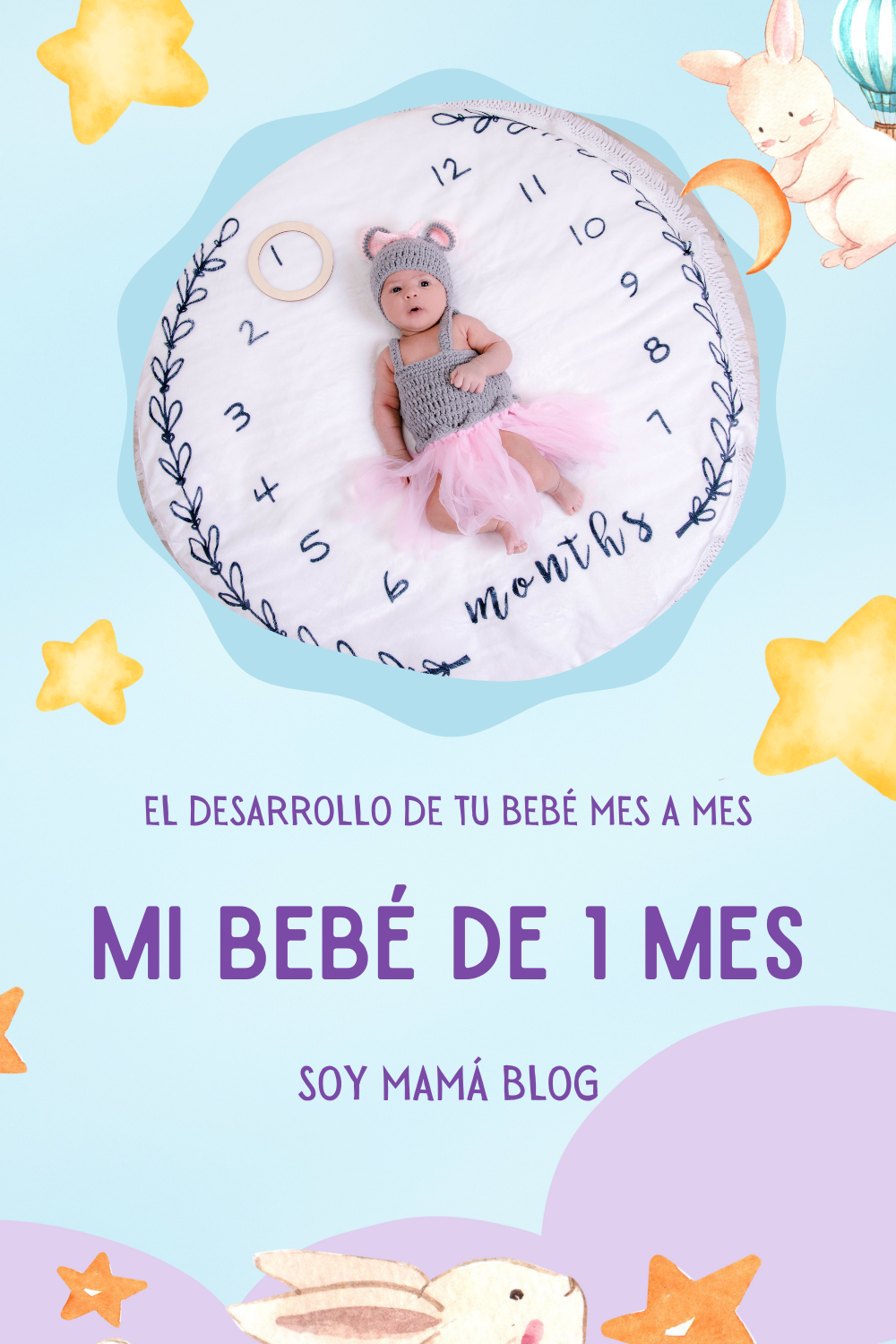Mi bebé de 1 mes