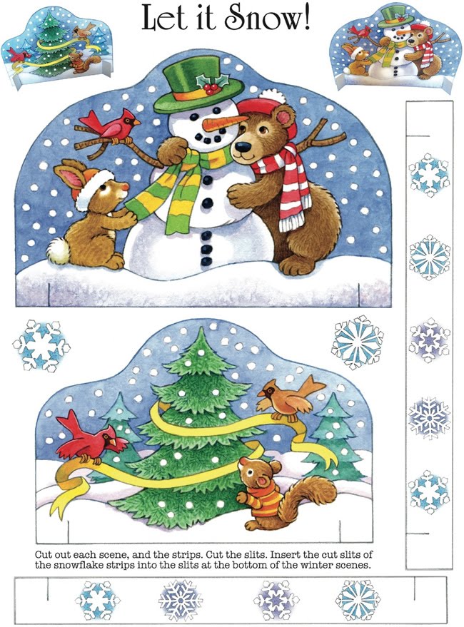 24 imprimibles para Navidad | Adornos complementarios #24imprimibles | Soy Mamá Blog