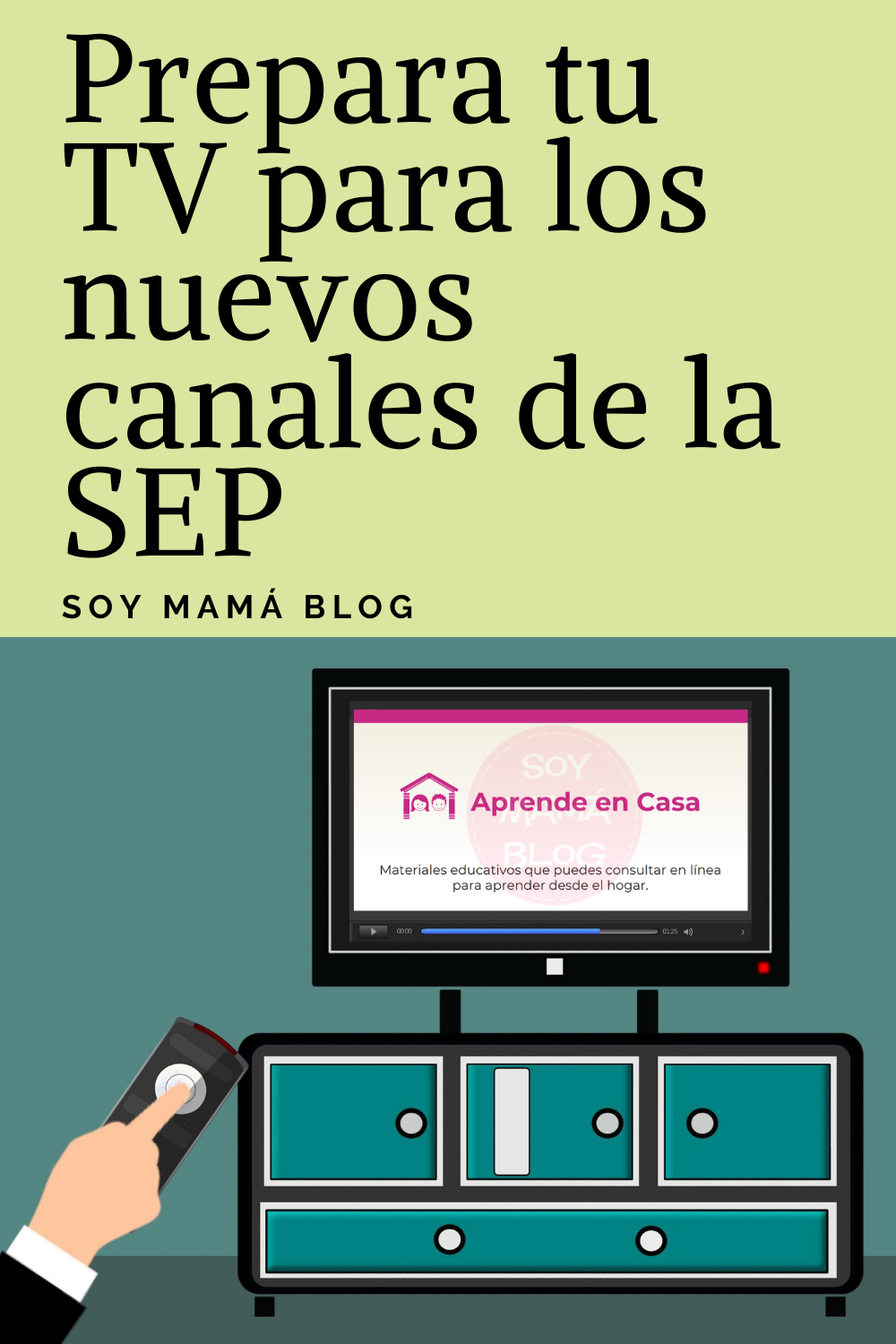 Prepara tu TV para los nuevos canales de la SEP