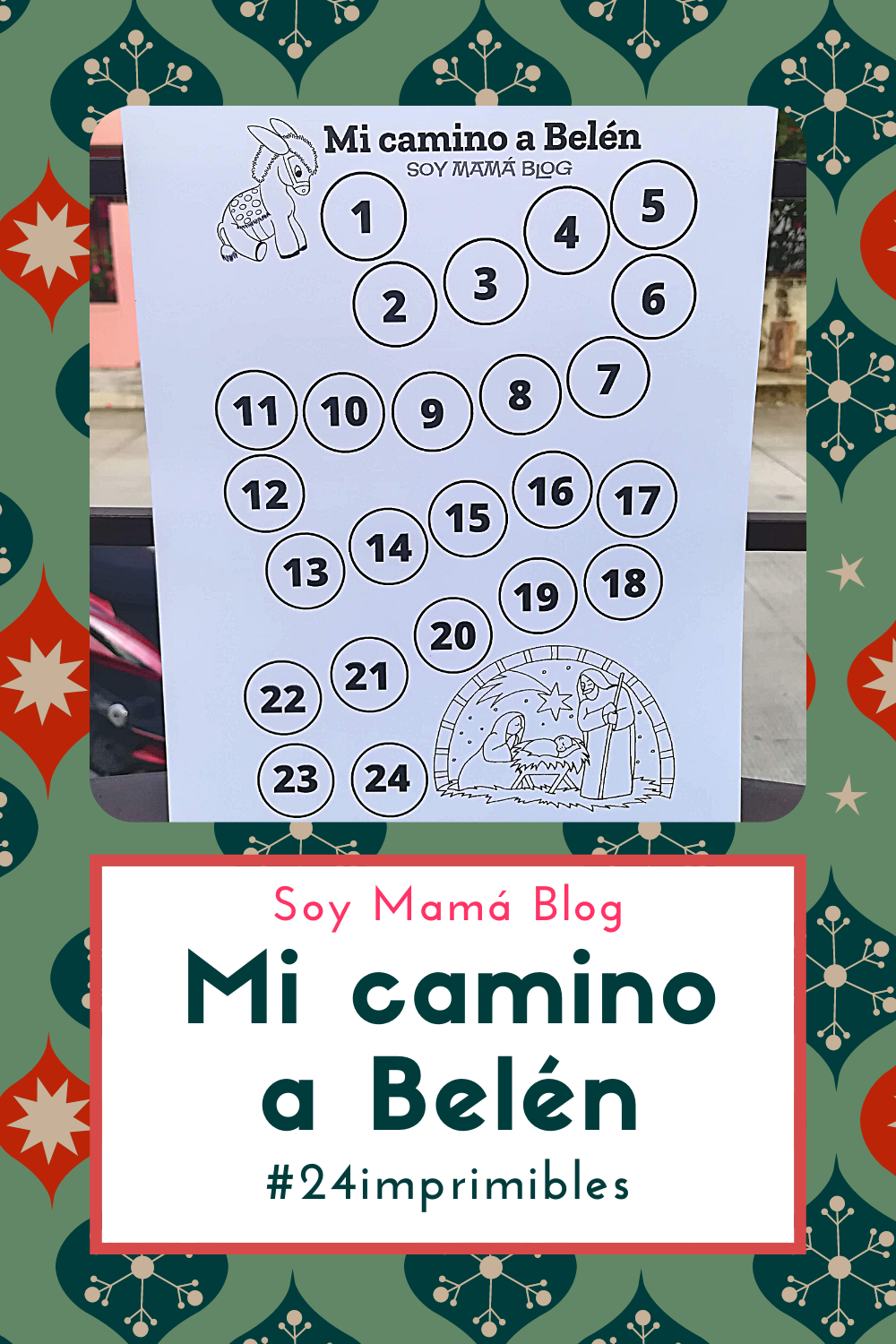 24 imprimibles para Navidad | Mi camino a Belén