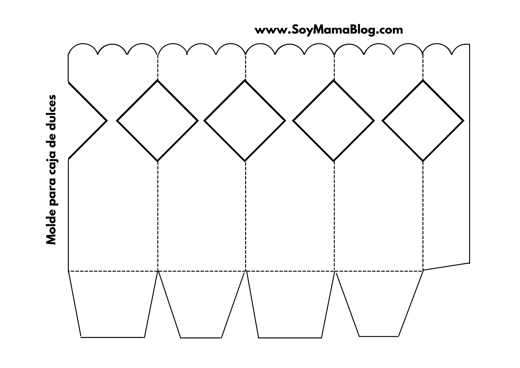 Molde cajita para trufas