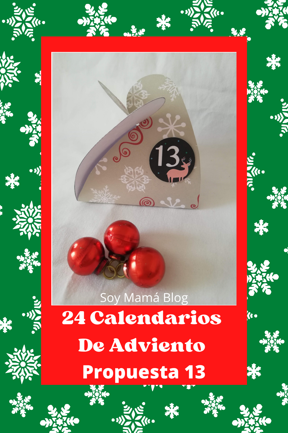 #24CalendariosDeAdviento Propuesta 13