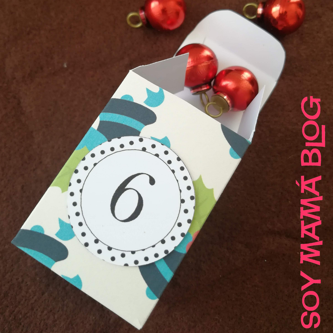 #24CalendariosDeAdviento Propuesta 6 Detalle