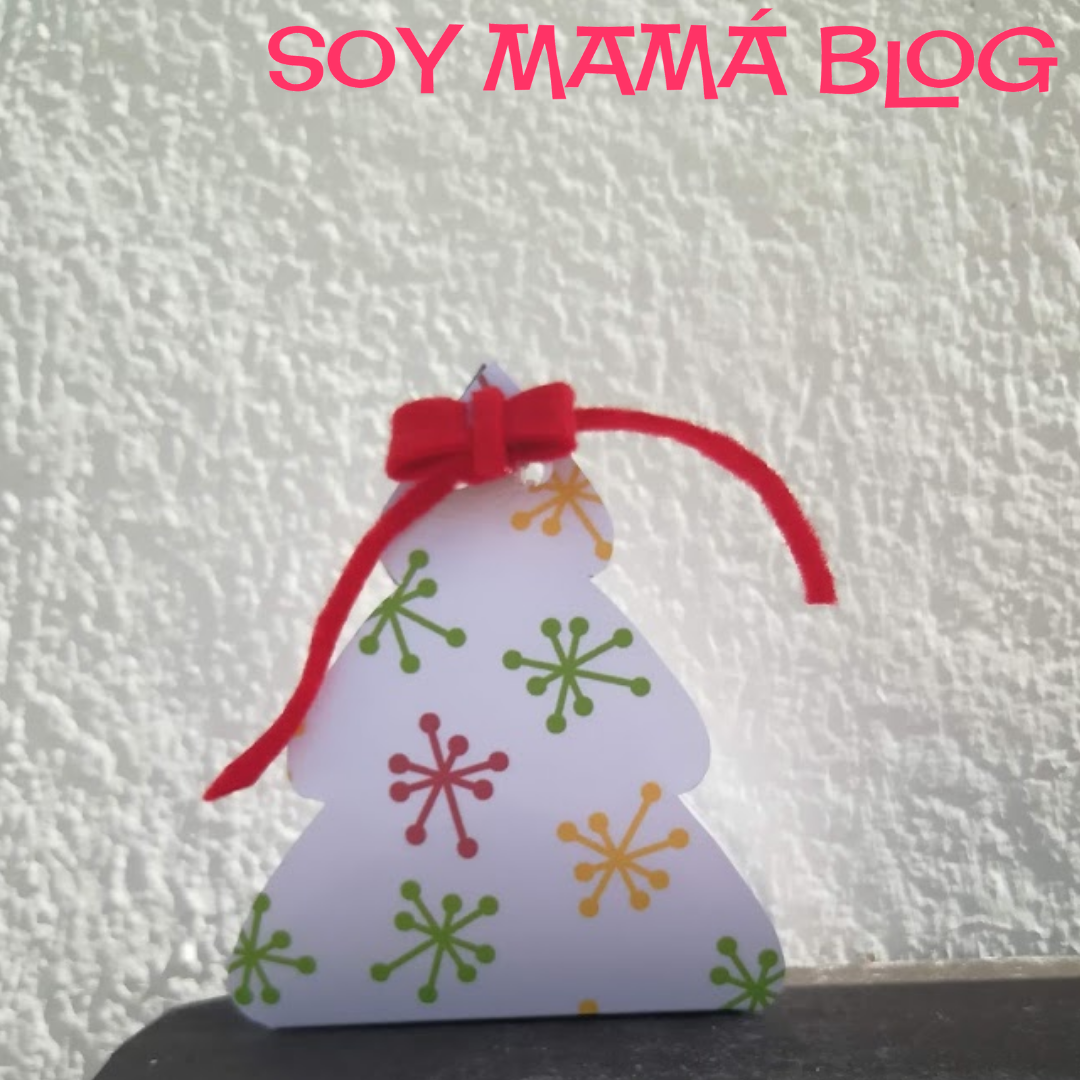 24 imprimibles para Navidad detalle | Árbol cajita