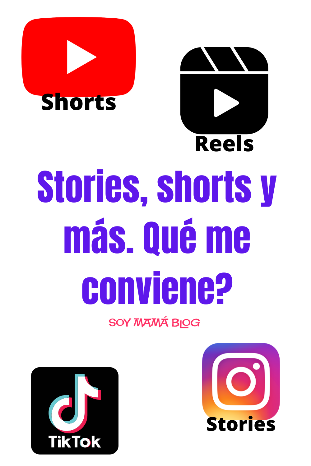 Stories, shorts y más. Qué me conviene?