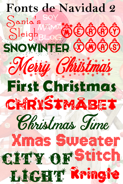Fonts de Navidad 2