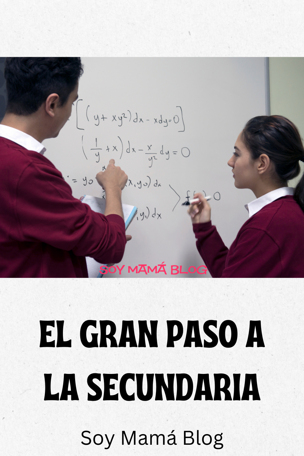 El gran paso a la Secundaria