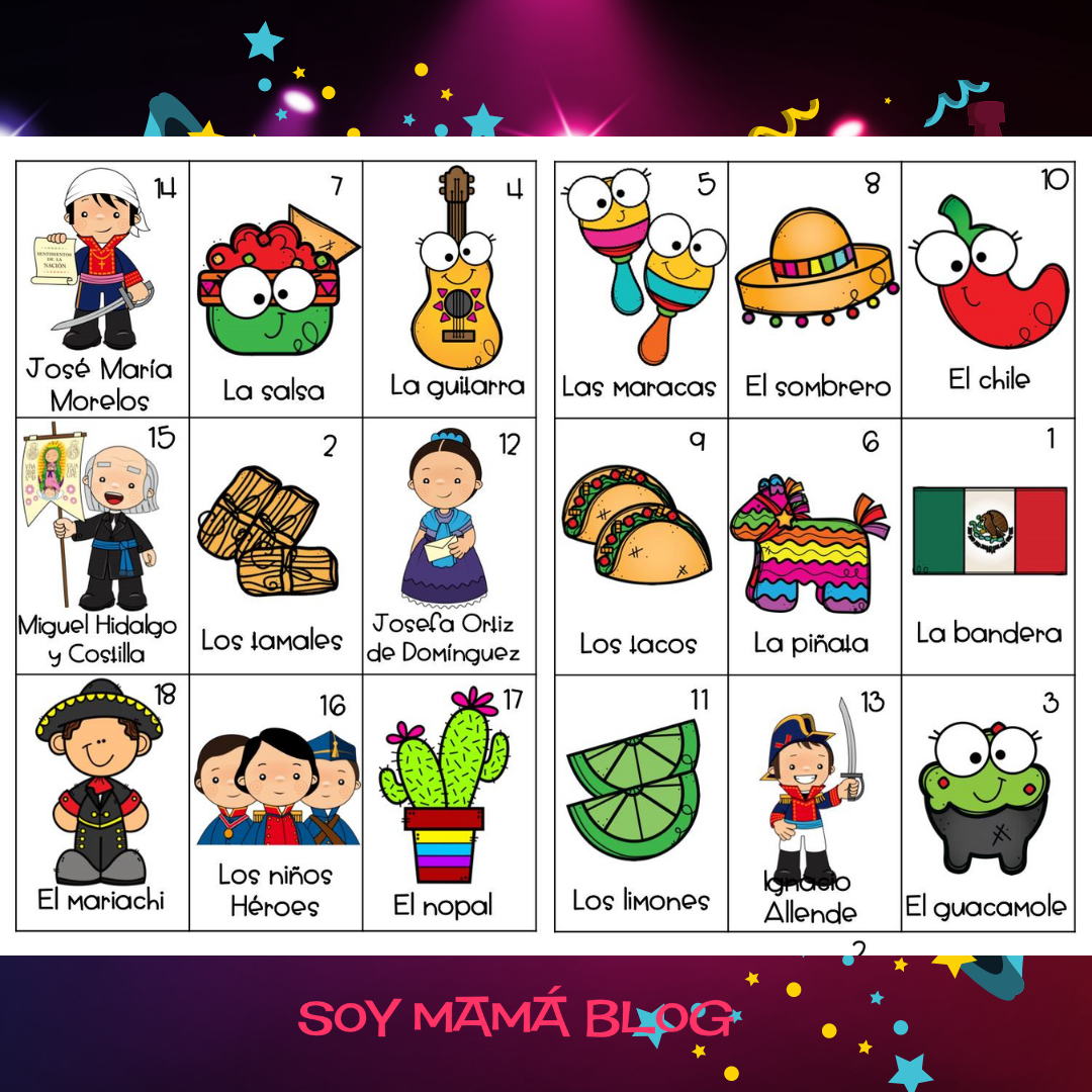 100 días de Festejos en Soy Mamá Blog | Lotería de la Independencia #100DDF