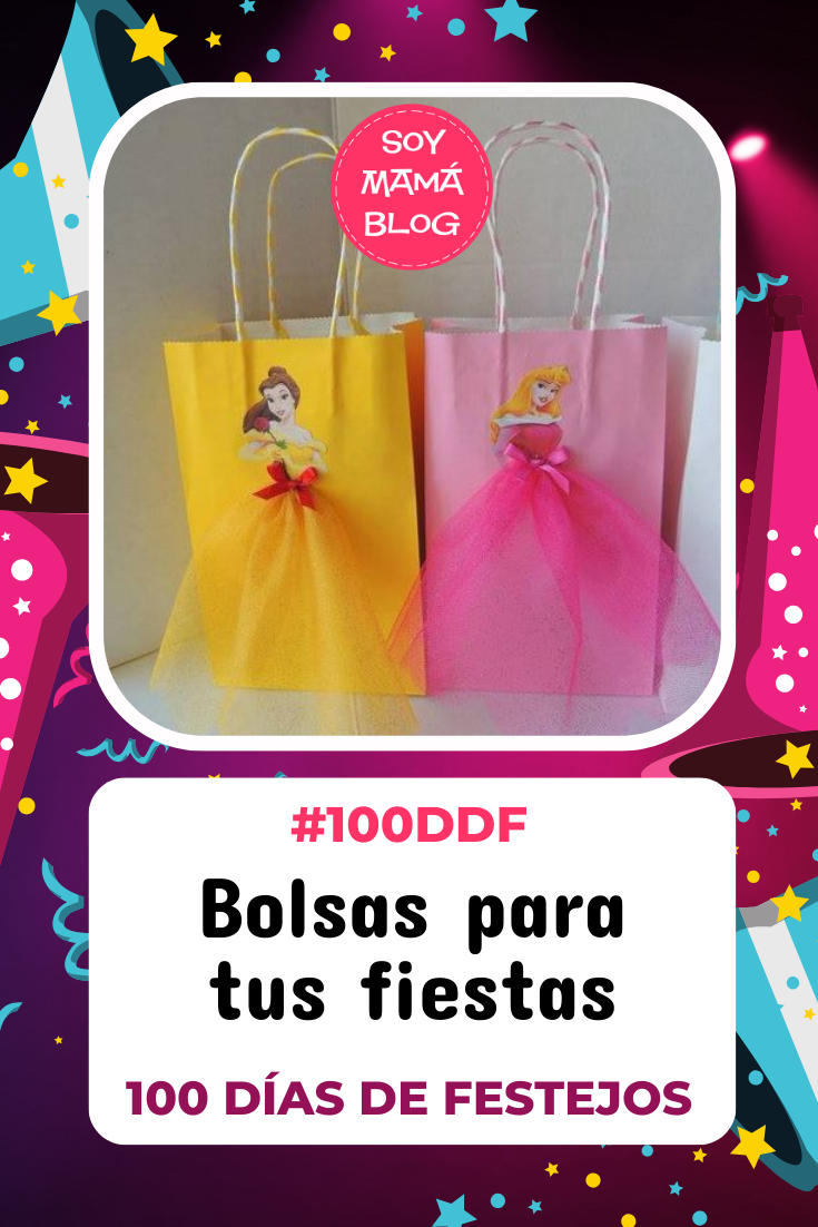 100 días de Festejos en Soy Mamá Blog | Bolsas para tus fiestas