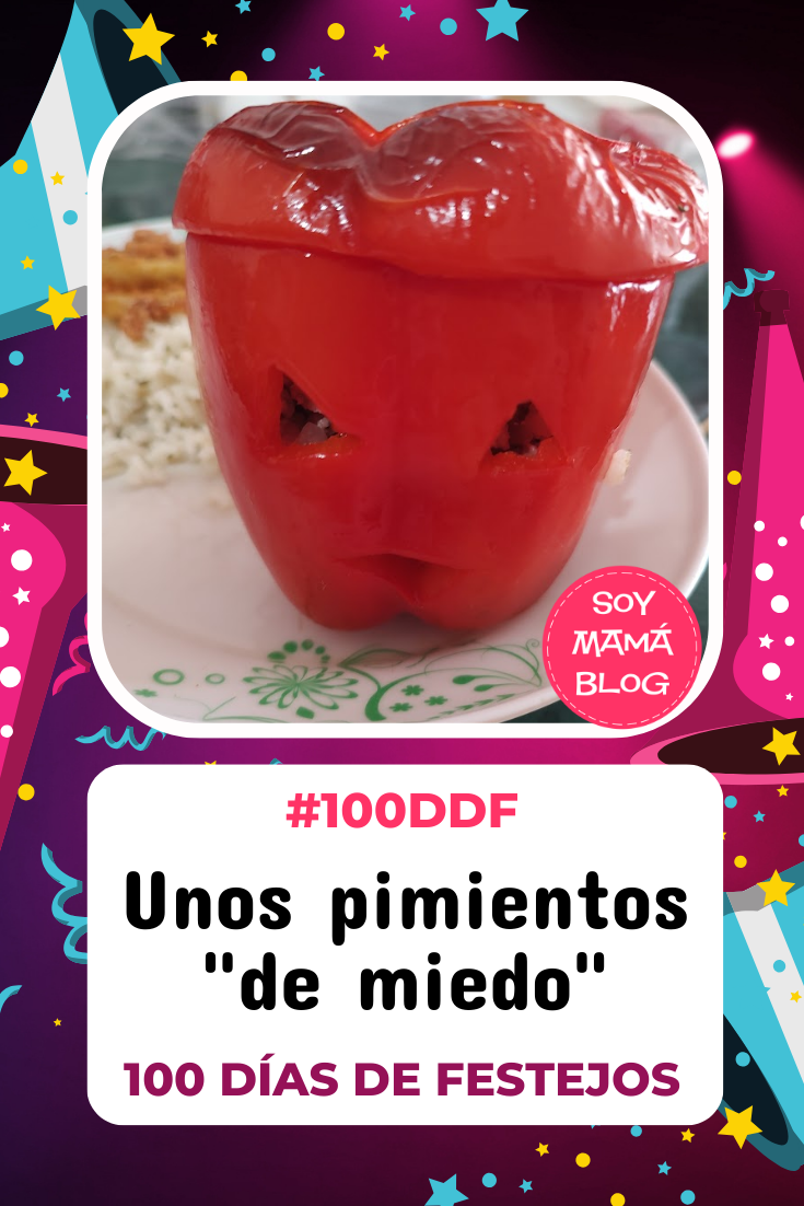 100 días de Festejos en Soy Mamá Blog | Unos pimientos de miedo