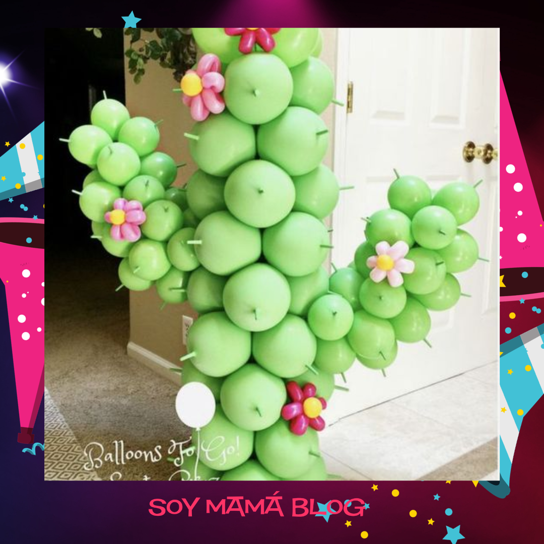 100 días de Festejos en Soy Mamá Blog | Los globos y su versatilidad al decorar