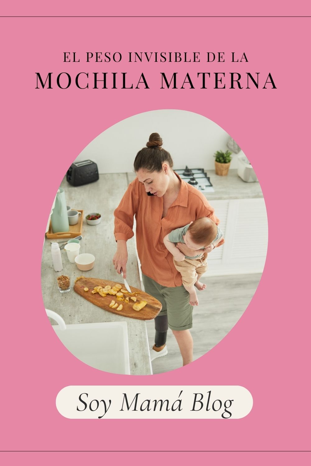 El peso invisible de la mochila materna