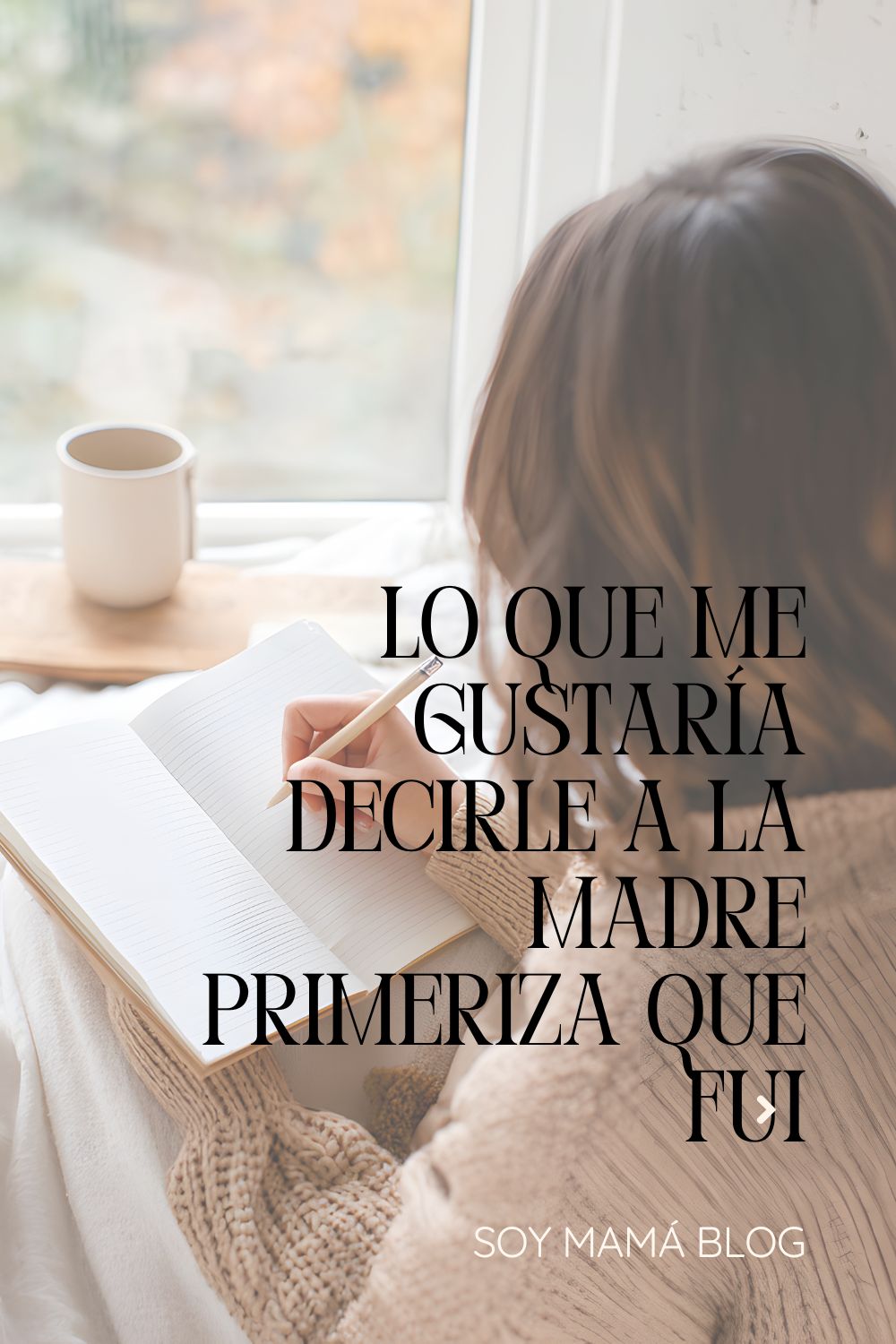 Lo que me gustaria decirle a la madre primeriza que fui